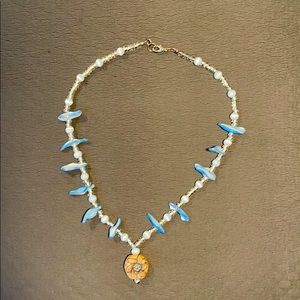 One of a Kind Hand Beaded Necklace